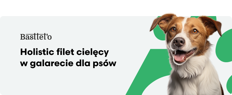 Bastetto Holistic Filet cielęcy w galarecie dla psów