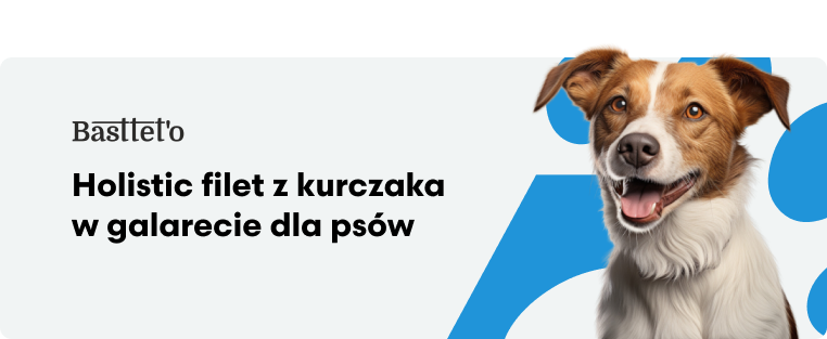 Bastetto Holistic Filet z kurczaka w galarecie dla psów