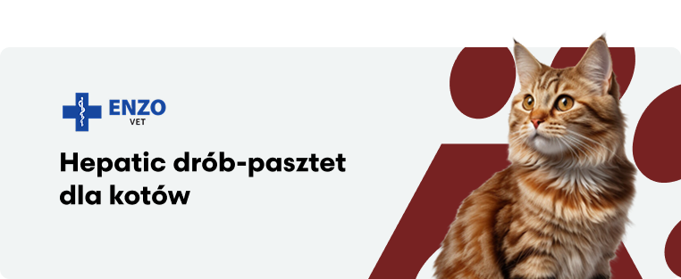 ENZO VET Hepatic drob-pasztet dla kotów