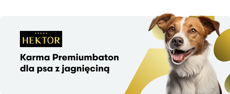 HEKTOR Karma Premium – Baton dla psa z jagnięciną