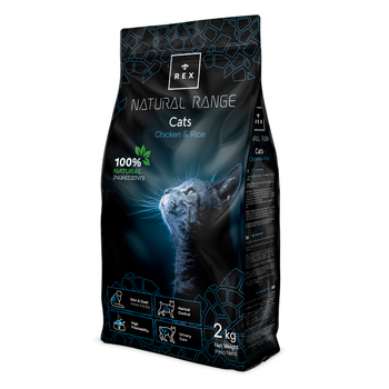 Rex Natural Range Cats Chicken & Rice 2kg