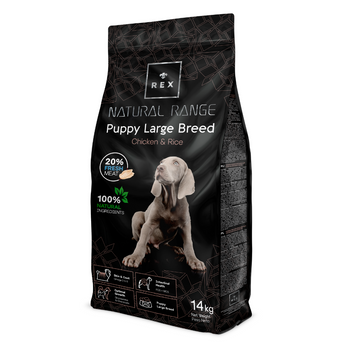 Rex Natural Range Puppy Large Breed Chicken & Rice 14kg